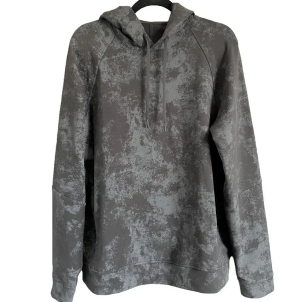 Lululemon Gray Camo City Sweat Pullover Hoodie - Large (2020) - Picture 2 of 9